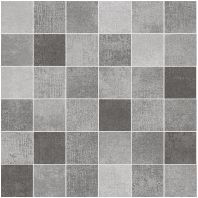 Ecoceramic Mozaiek Tegel 30x30cm Gris 5x5 Norwich